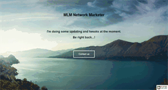 Desktop Screenshot of mlmnetworkmarketer.com